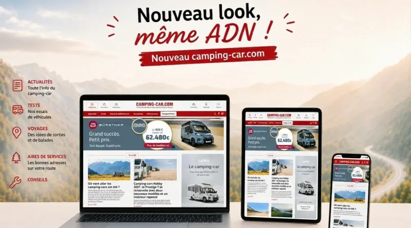 Camping-car.com se modernise : la FFCC salue une initiative au service des passionnés