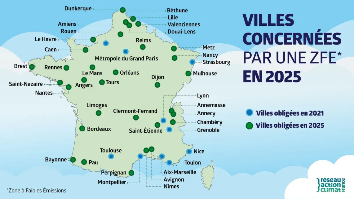 Les ZFE ne seront pas supprimées en France