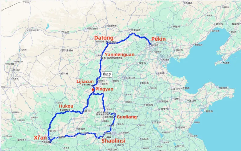 La Chine en camping-car avec le club R3CF