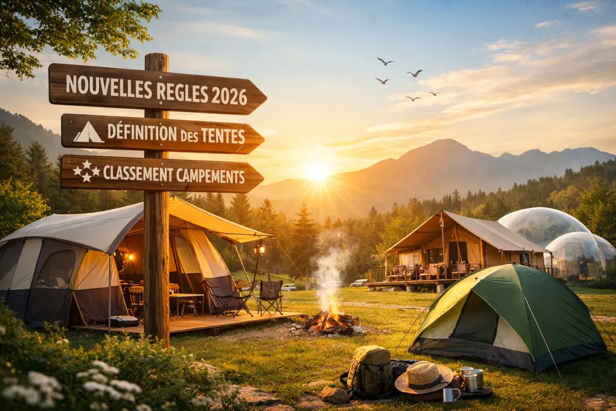 Nouvelle réglementation 2026 : ce qui change pour les tentes et les campings