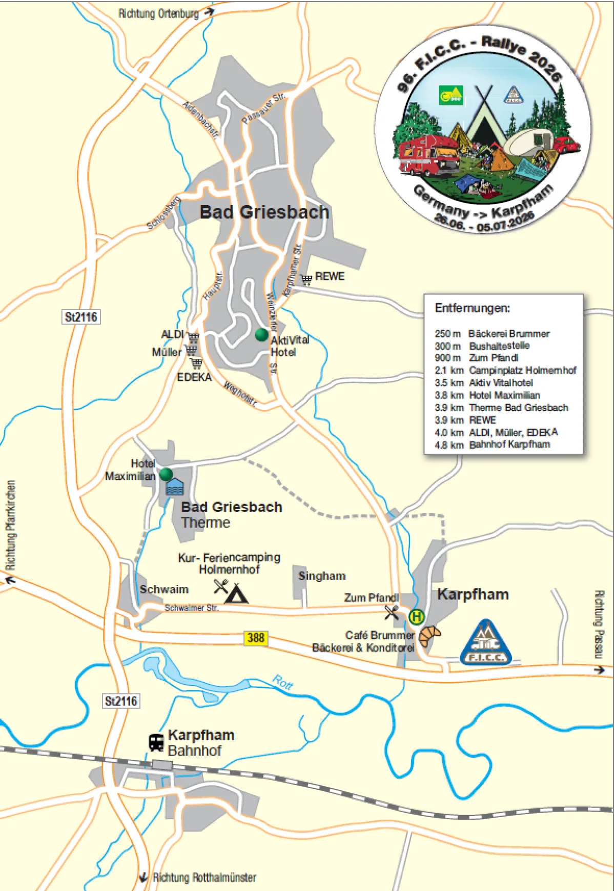 Participez au 96e rallye international en Allemagne