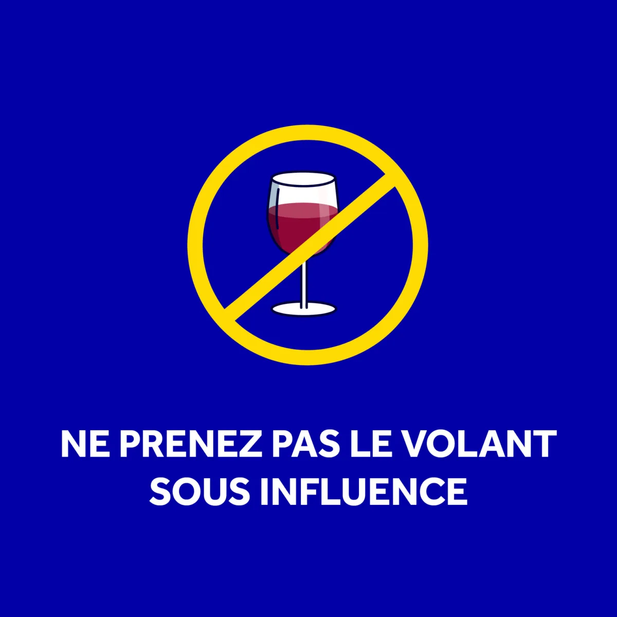 Campagne de sécurité routière : restez maître de vous même