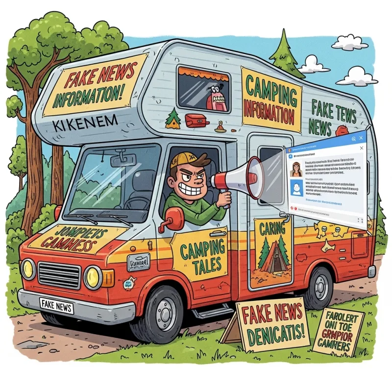 Fake news pour les camping-cars : attention à ce site de désinformation !