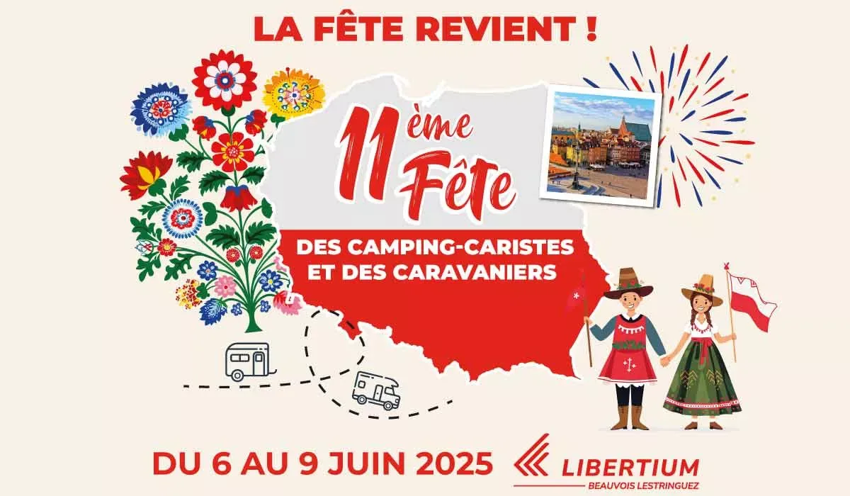 11e fête du camping-car chez Libertium Beauvois Lestringuez