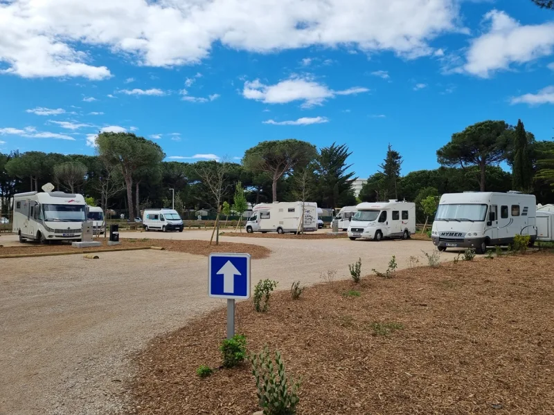 Inauguration de notre aire de camping-car à La Grande Motte !