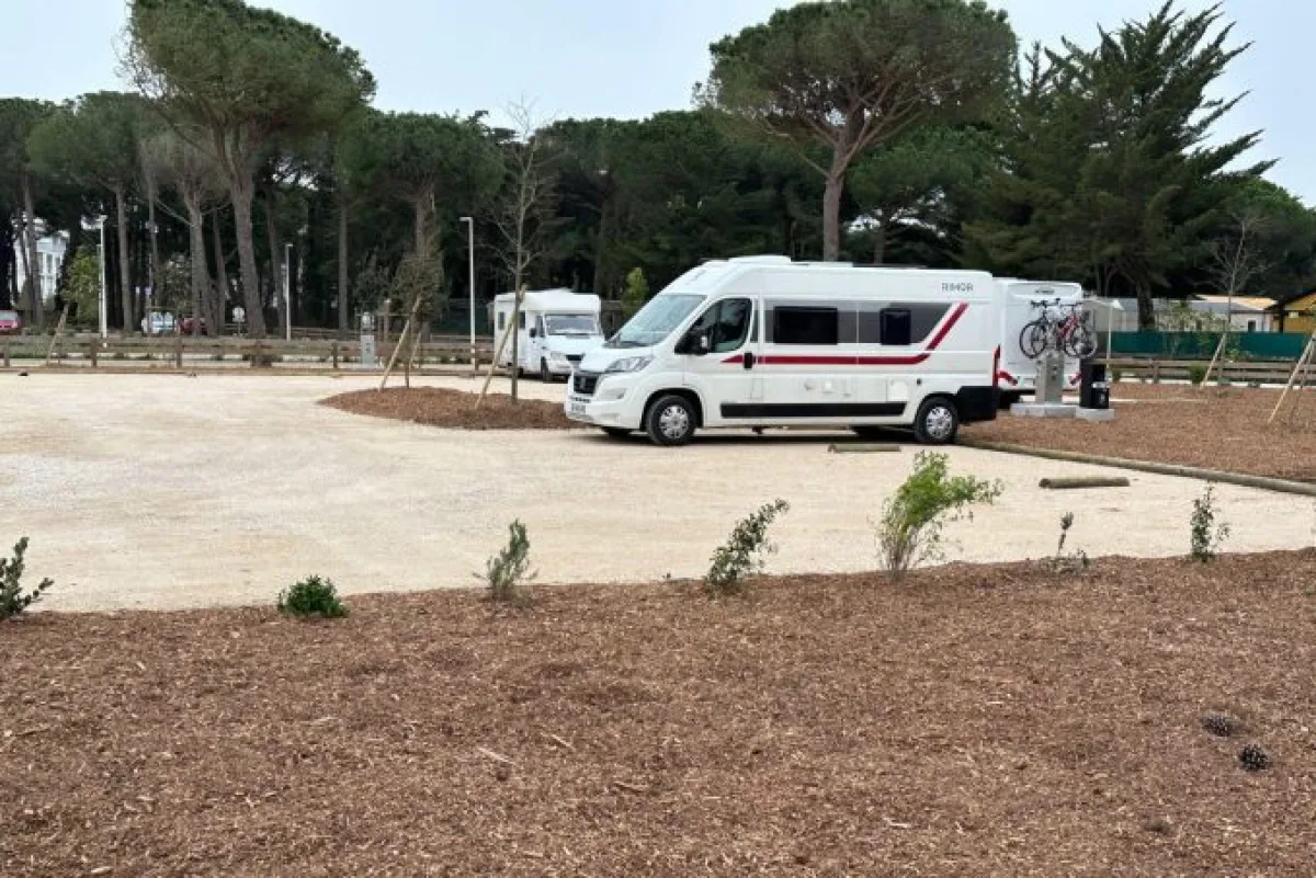 Inauguration de notre aire de camping-car à La Grande Motte !