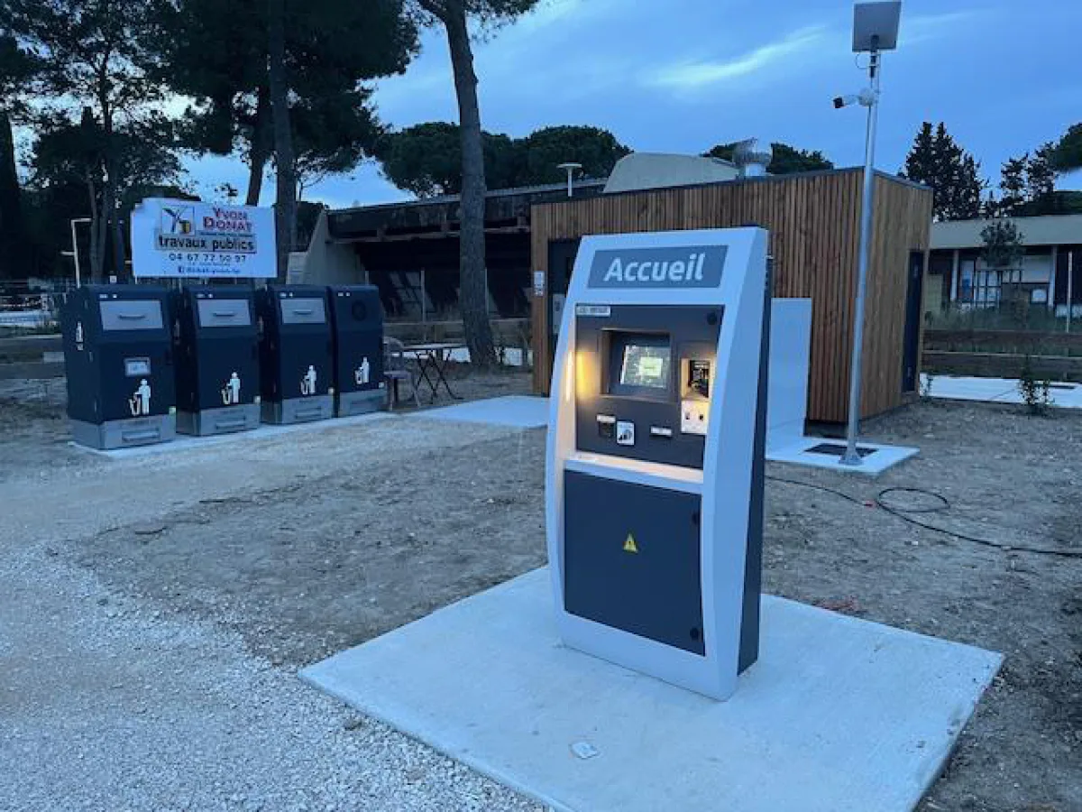 Inauguration de notre aire de camping-car à La Grande Motte !
