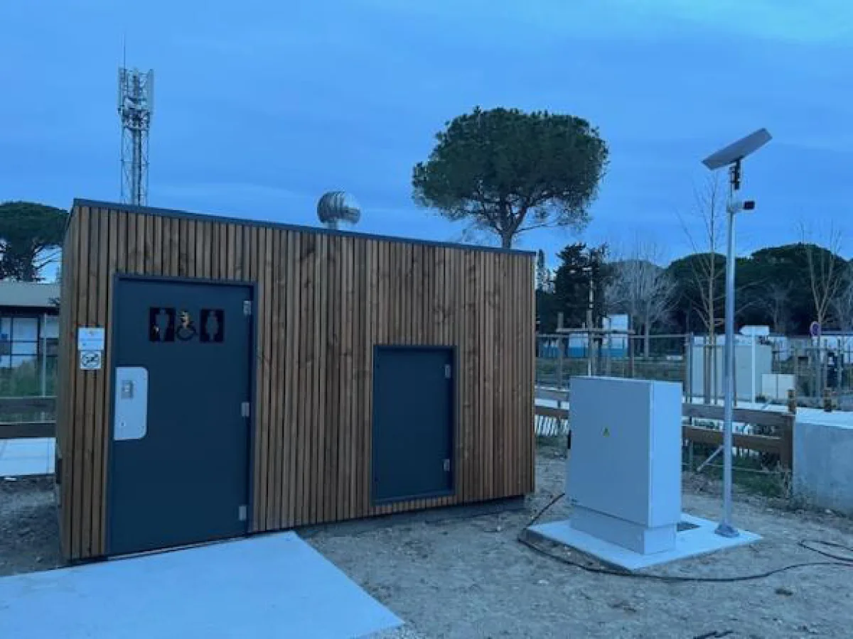 Inauguration de notre aire de camping-car à La Grande Motte !