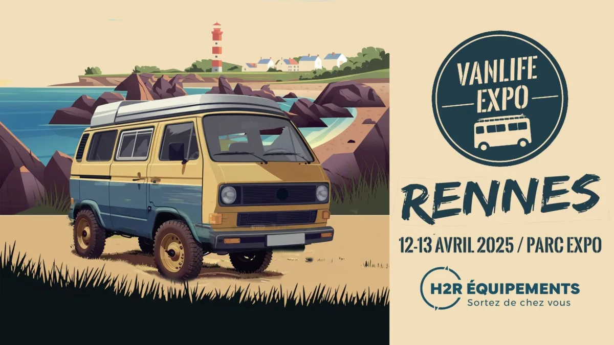 Rejoignez nous au salon du voyage en véhicule aménagé à Rennes