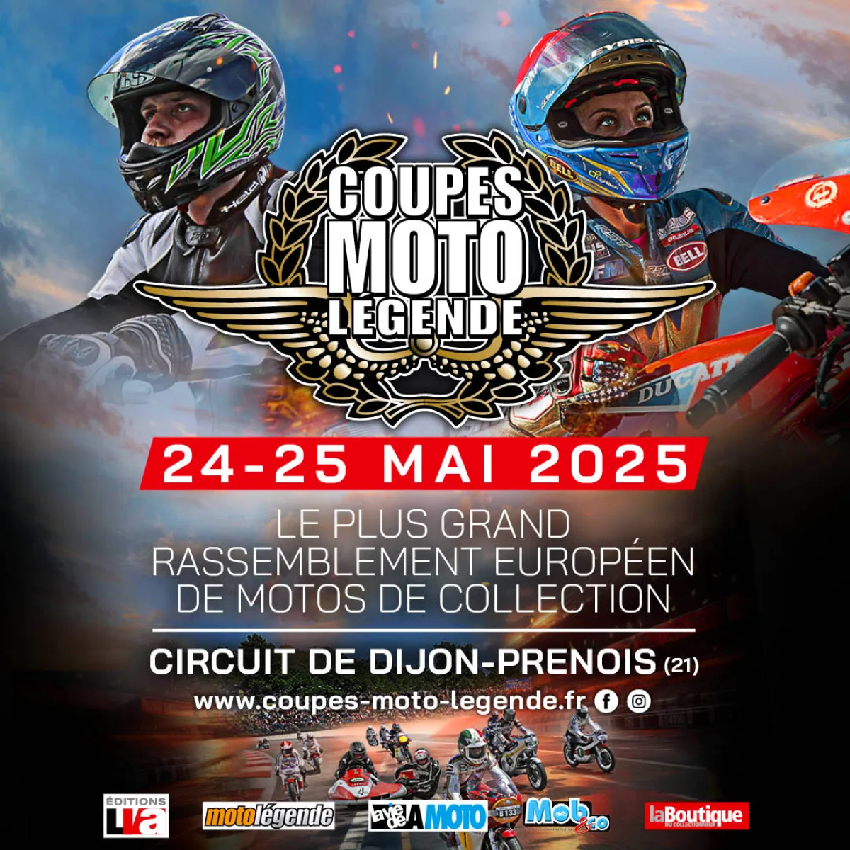 Coupes Moto Légende