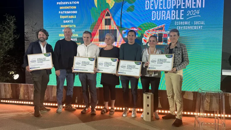 Trophées du développement durable aux campings