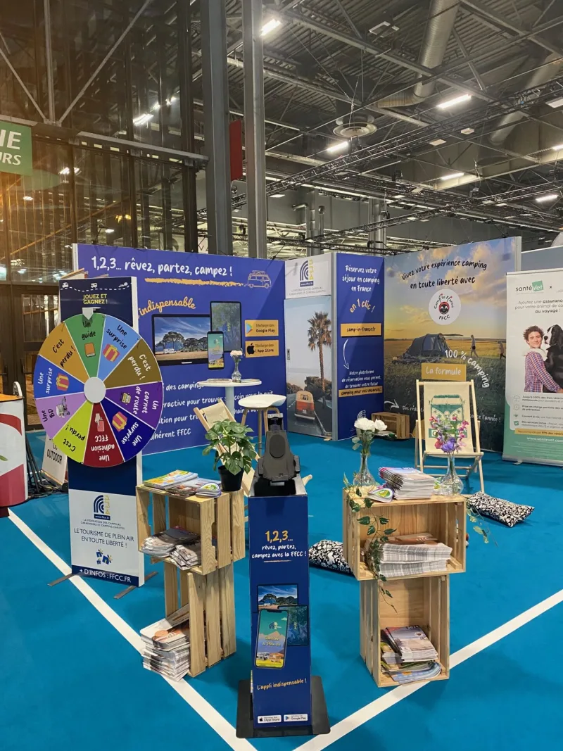 Le stand de la FFCC au SVDL de Paris Villepinte