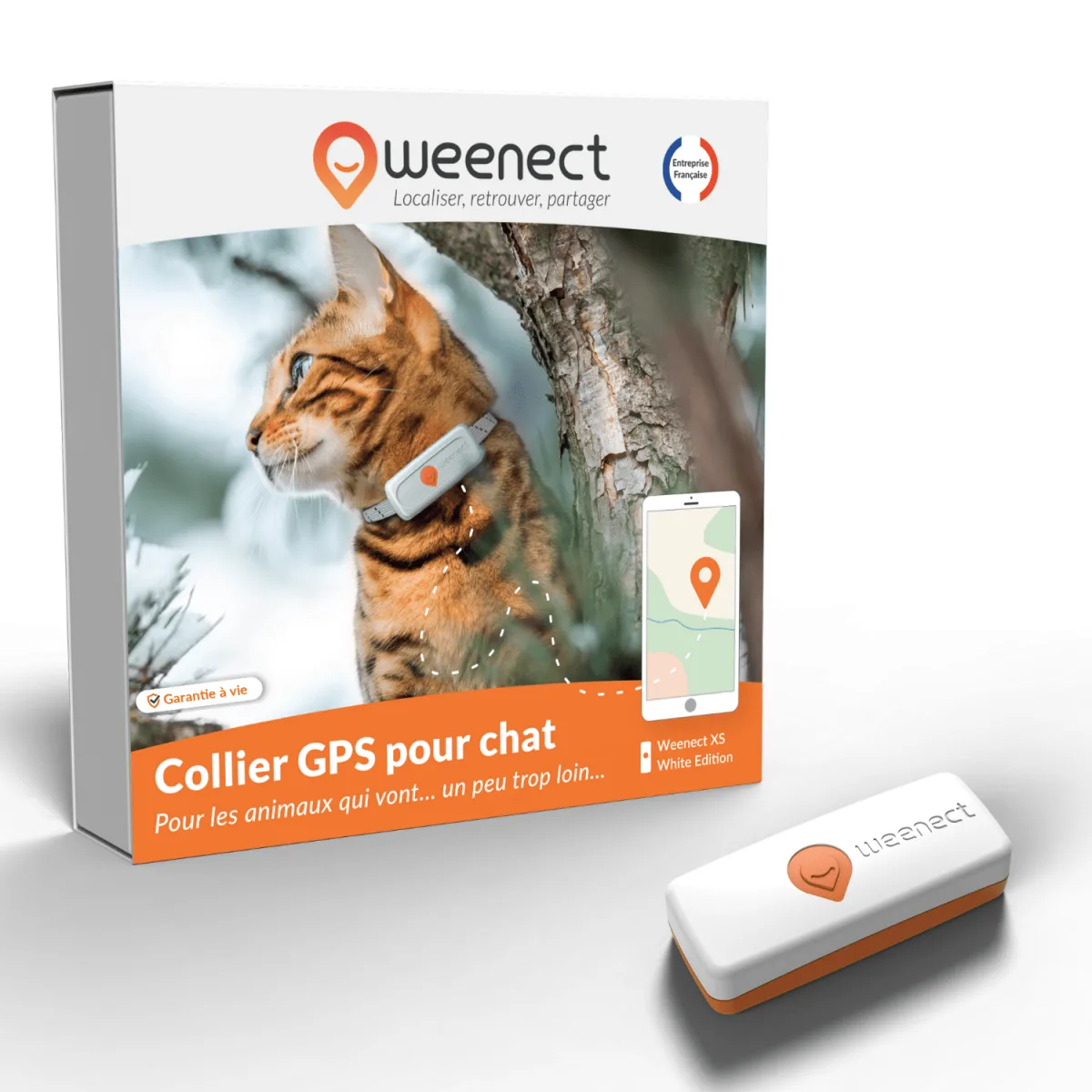 Le traceur GPS pour chien et chat sur la boutique FFCC