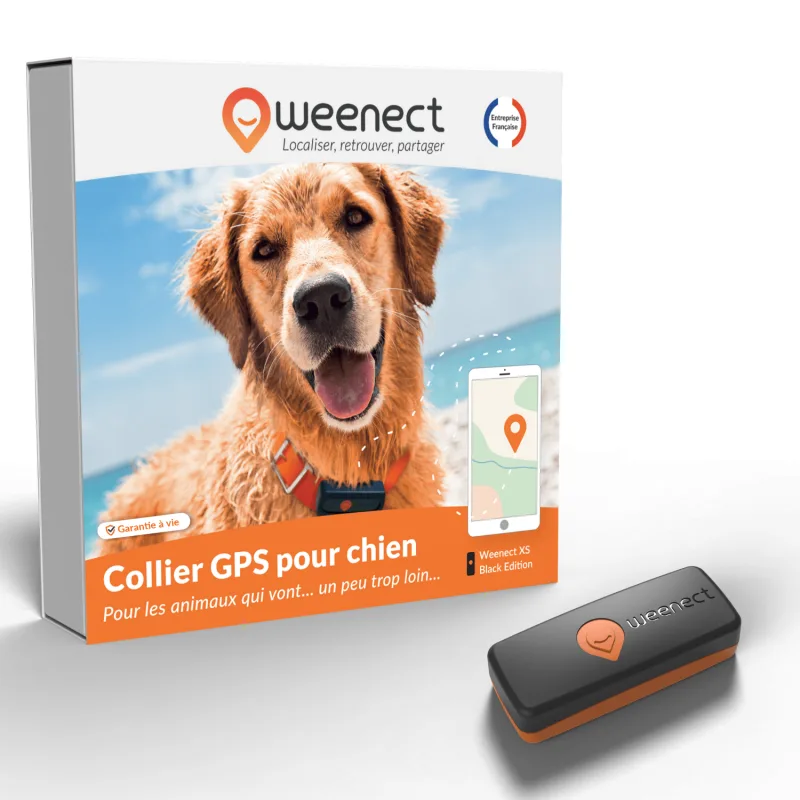 Le traceur GPS pour chien et chat sur la boutique FFCC