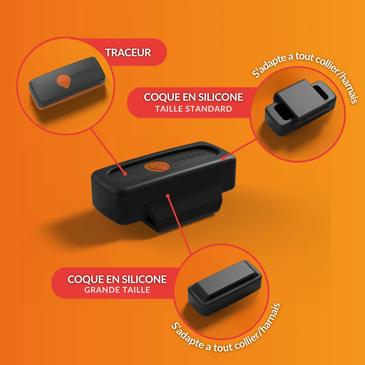 Le traceur GPS pour chien et chat sur la boutique FFCC