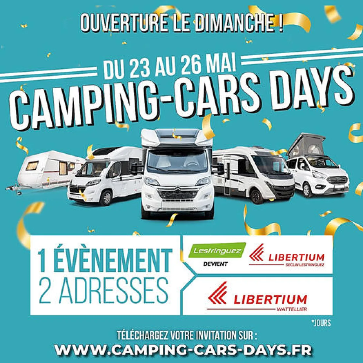 Camping car days : retrouvez nous à Seclin