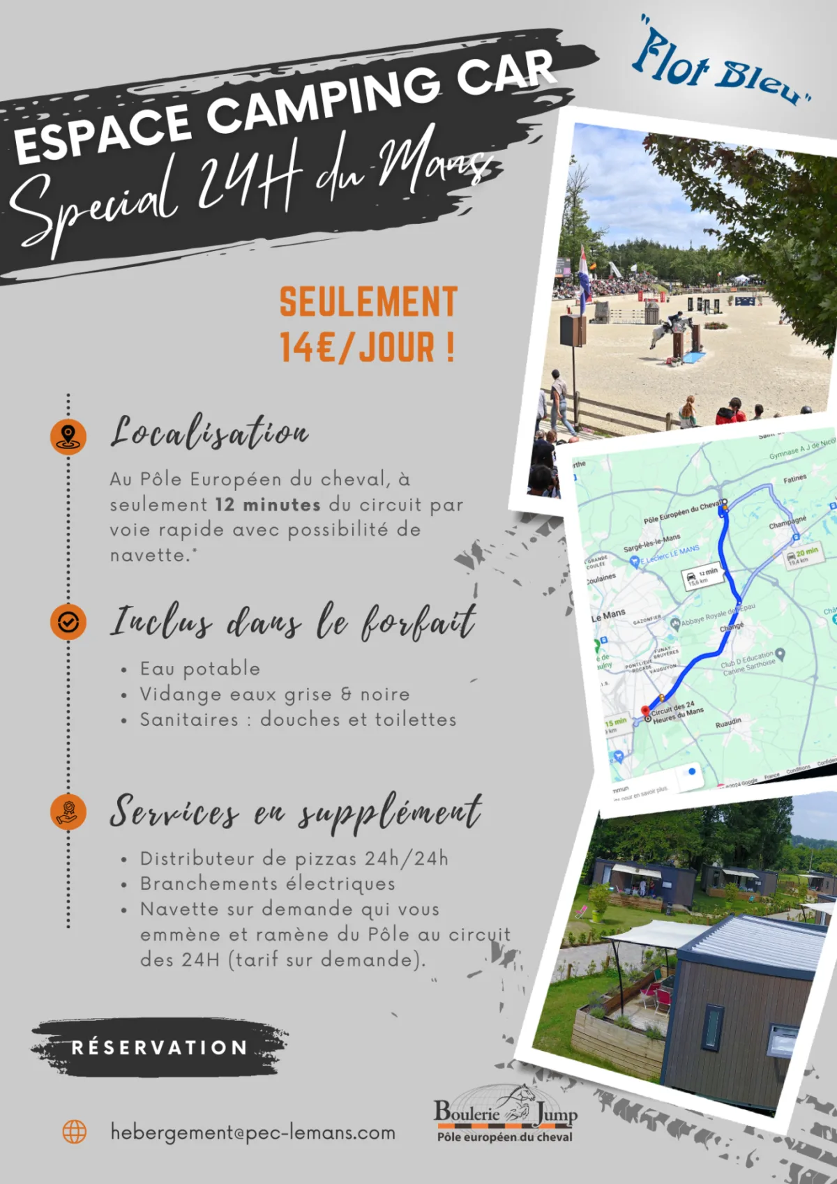 Espace camping-cars spécial 24 H du Mans