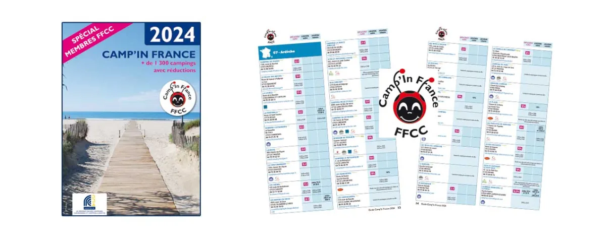 Le Guide Camp'In France 2024 enfin disponible !