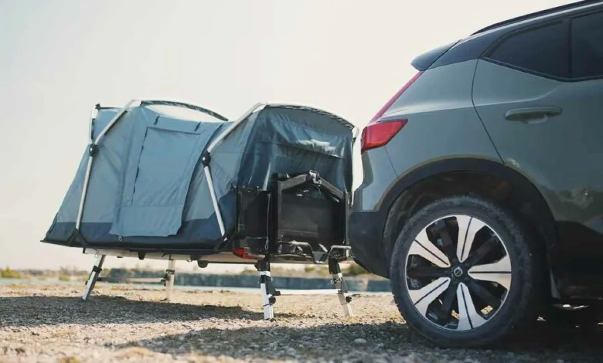 La tente de camping sur attelage par Thule