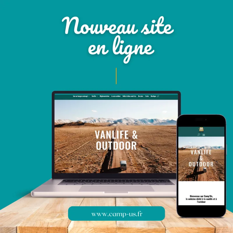 Camp'Us, le premier webzine vanlife et outdoor