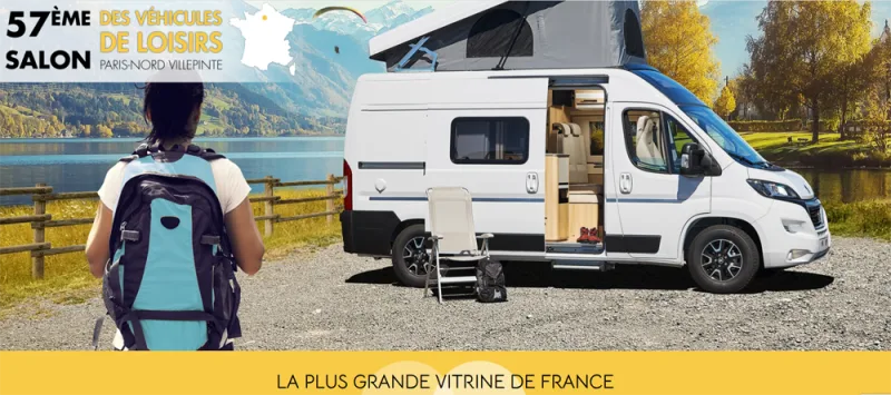Retrouvez nous au 57e salon des Véhicules de Loisirs