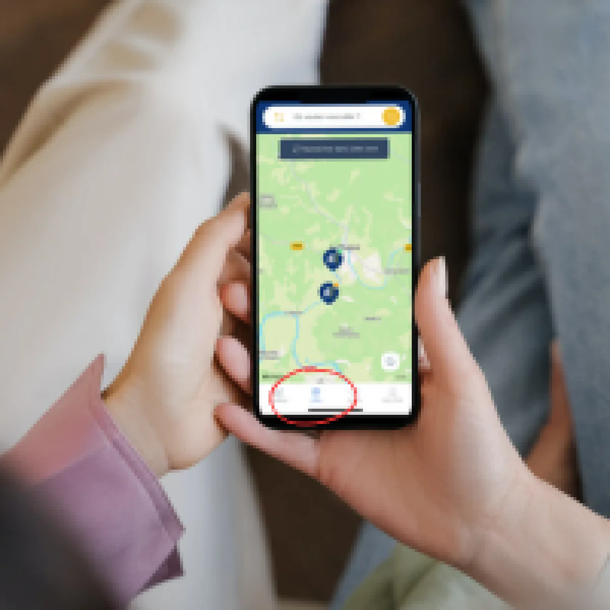 Disponibilité des campings en temps réel via l'appli FFCC