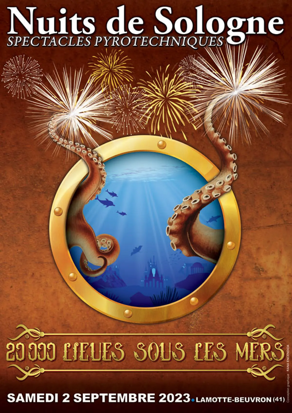 <strong>Venez découvrir le spectacle pyrotechnique des Nuits de Sologne !</strong>