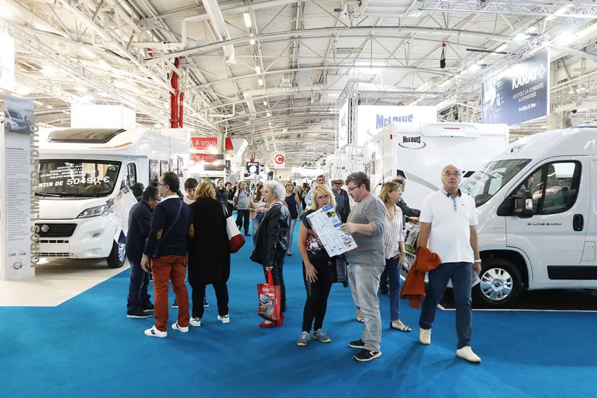 Déménagement du salon des Véhicules de Loisirs en 2023
