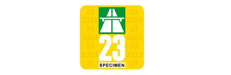 Vignette autoroutière Suisse 2023 disponible dans la boutique !