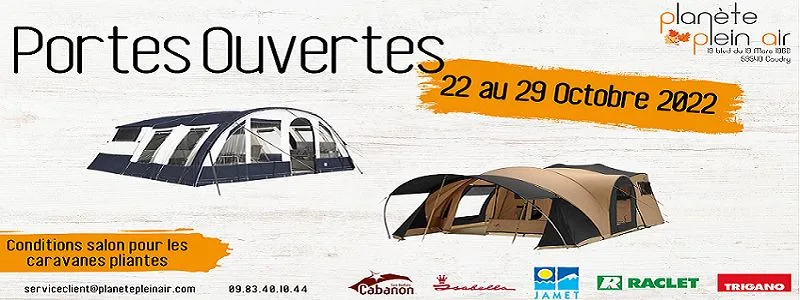 Rendez-vous aux Portes Ouvertes Planète Plein Air !