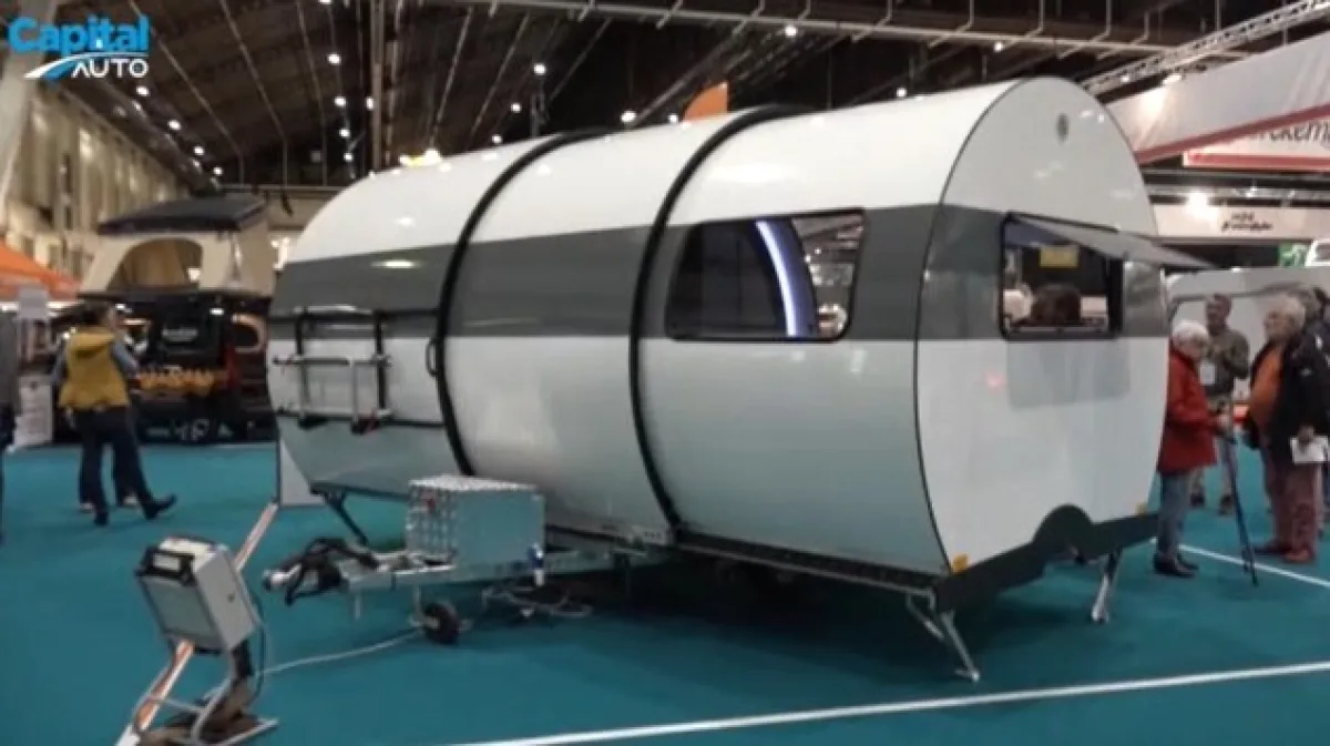 Rétractable, minimaliste, écologique… la caravane se réinvente au salon des véhicules de loisirs