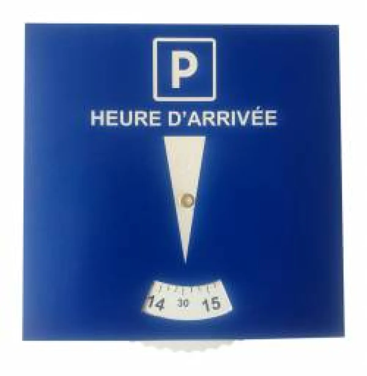 Disque pour zone de stationnement bleue
