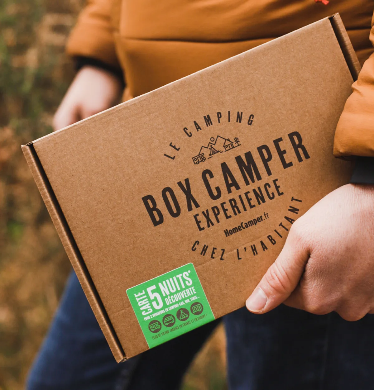 Découvrez la Box Camper Experience, la box du camping chez l'habitant