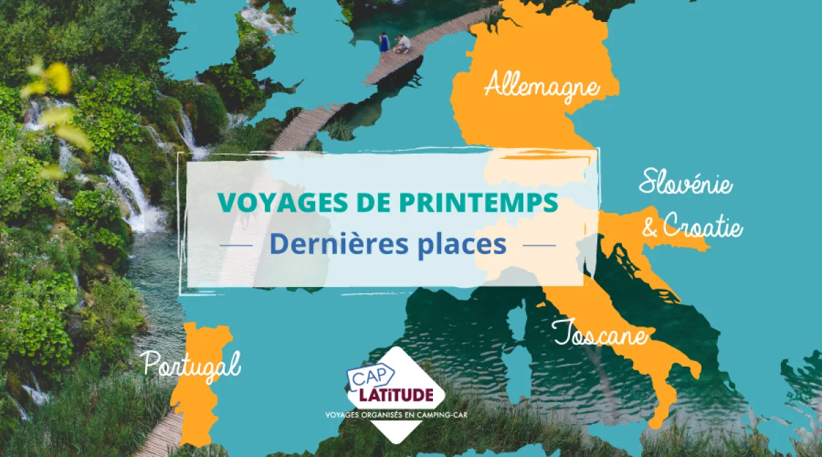 Partez en camping-car au printemps avec Cap Latitude !