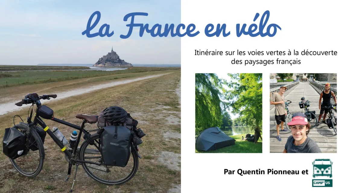 Partez découvrir la France à vélo avec notre carnet de route