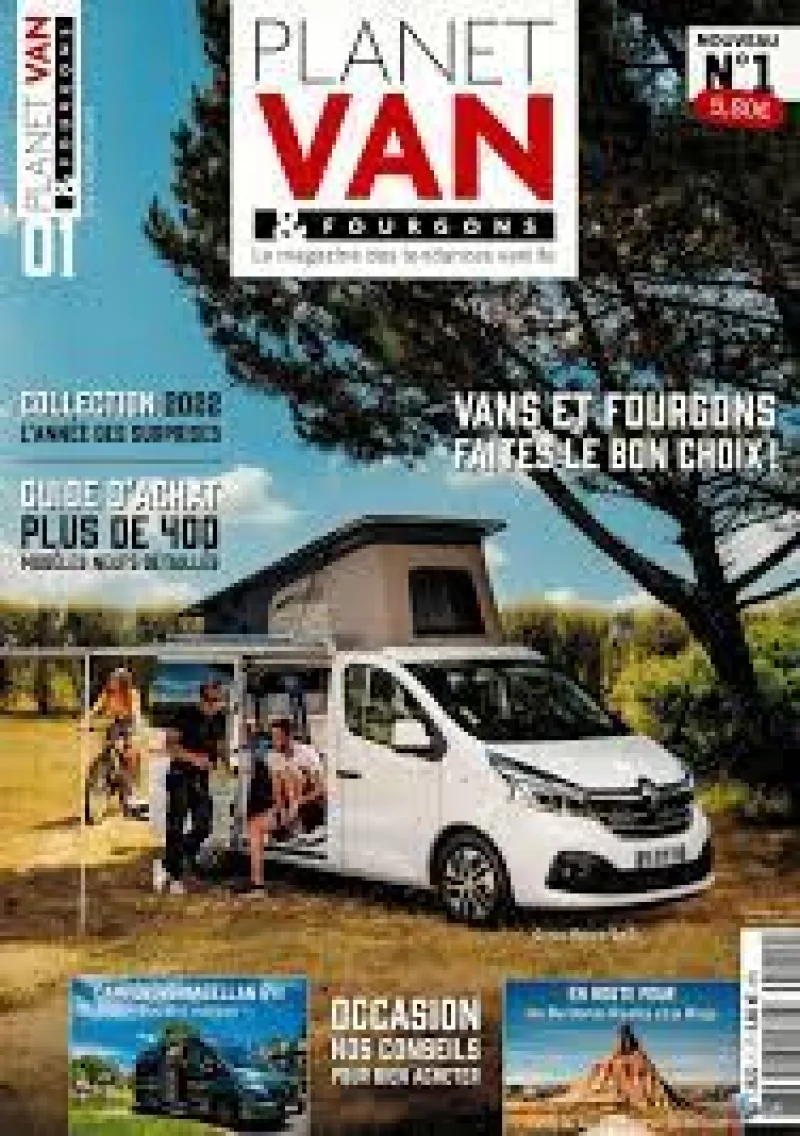 Planet Van, votre nouveau magazine dédié aux vans et fourgons