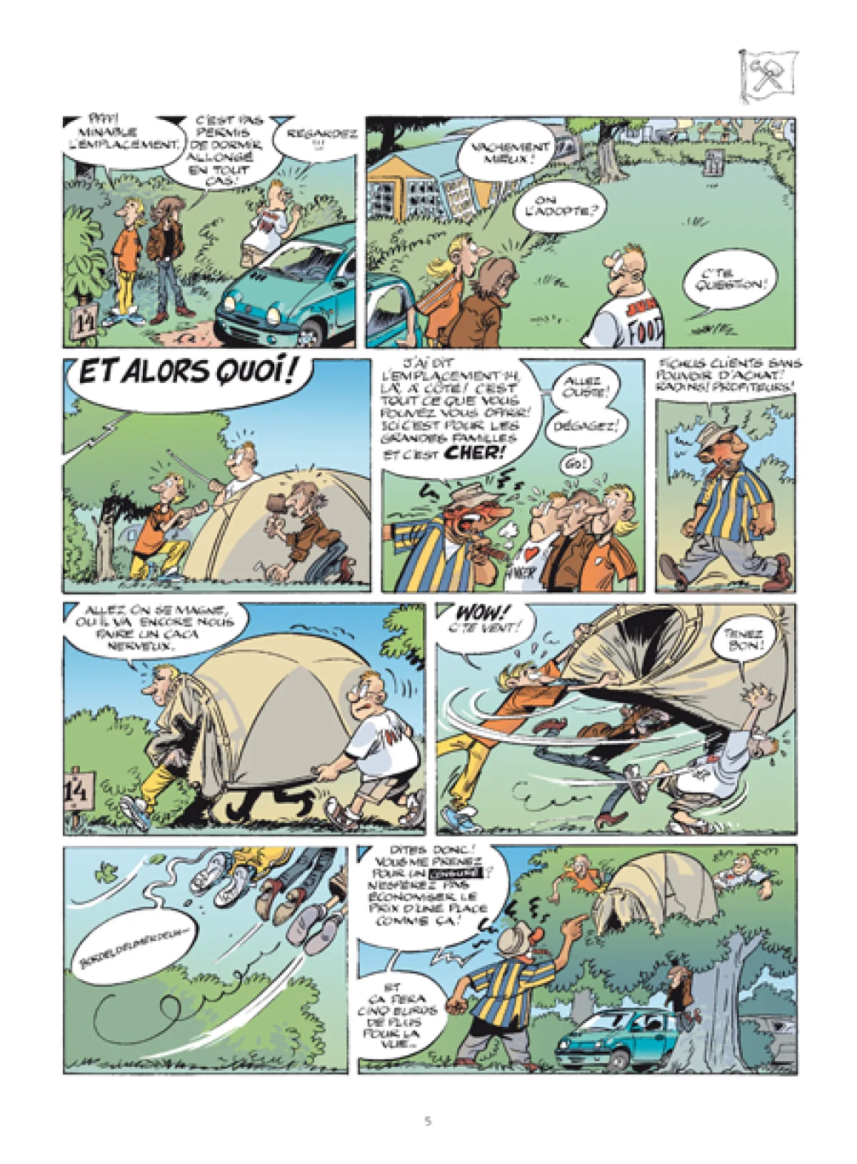 Une BD pour l'été : découvrez la réédition BD des Campeurs
