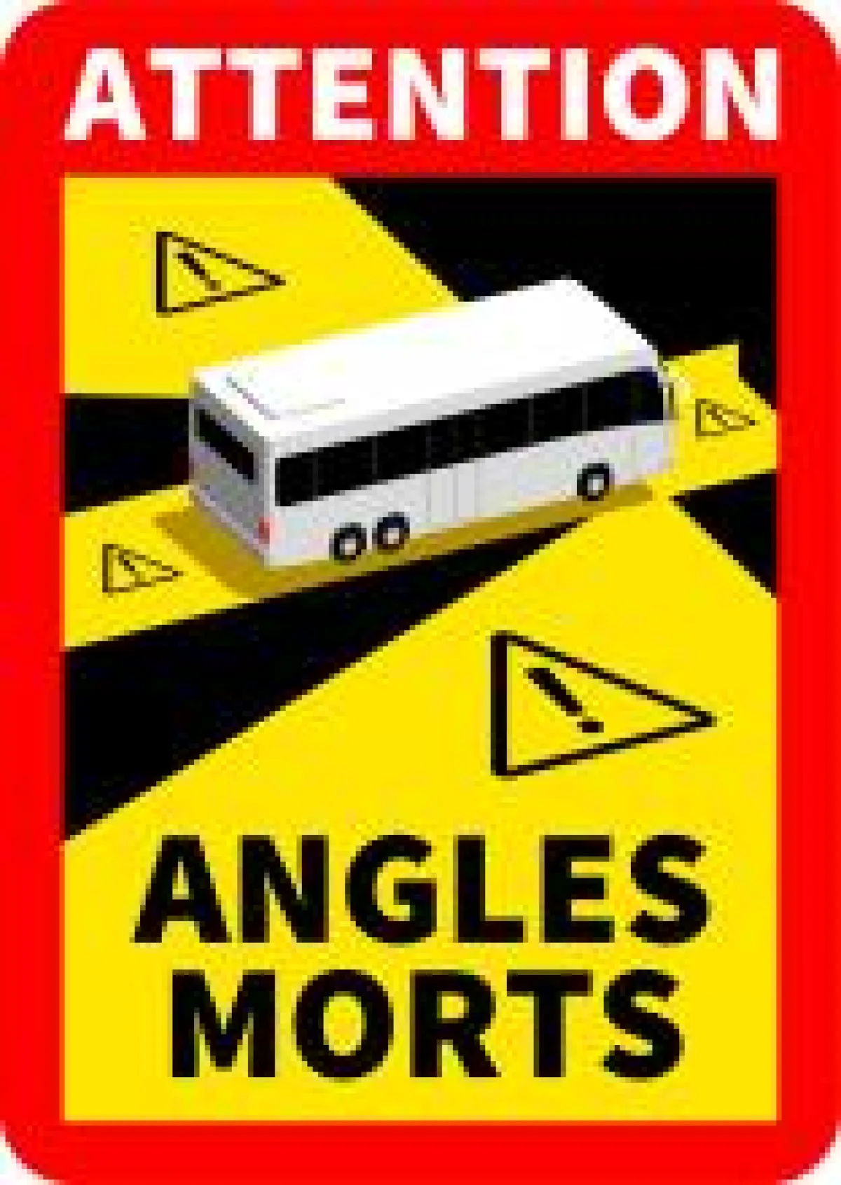 Signalisation des angles morts pour les plus de 3,5 tonnes