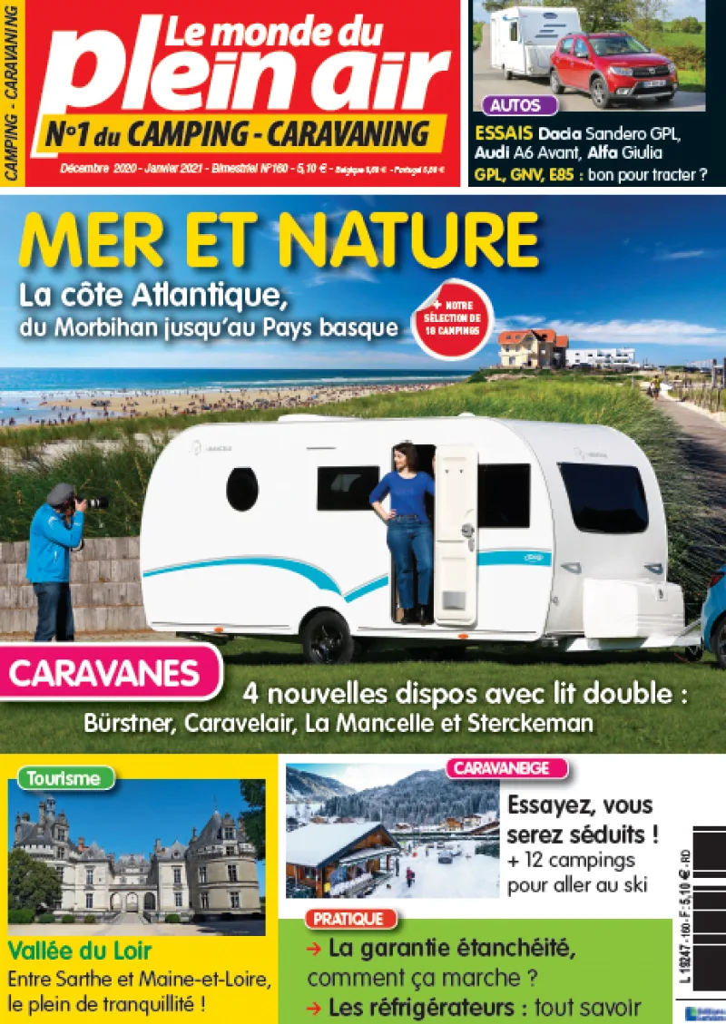 Le Monde du Plein Air N° 160 paraîtra le 27 novembre.