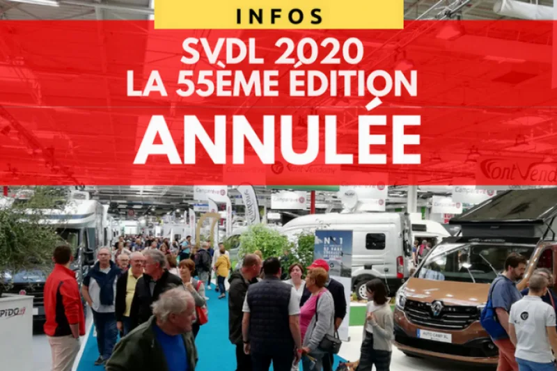 Le Salon des véhicules de loisirs de Paris Le Bourget est annulé