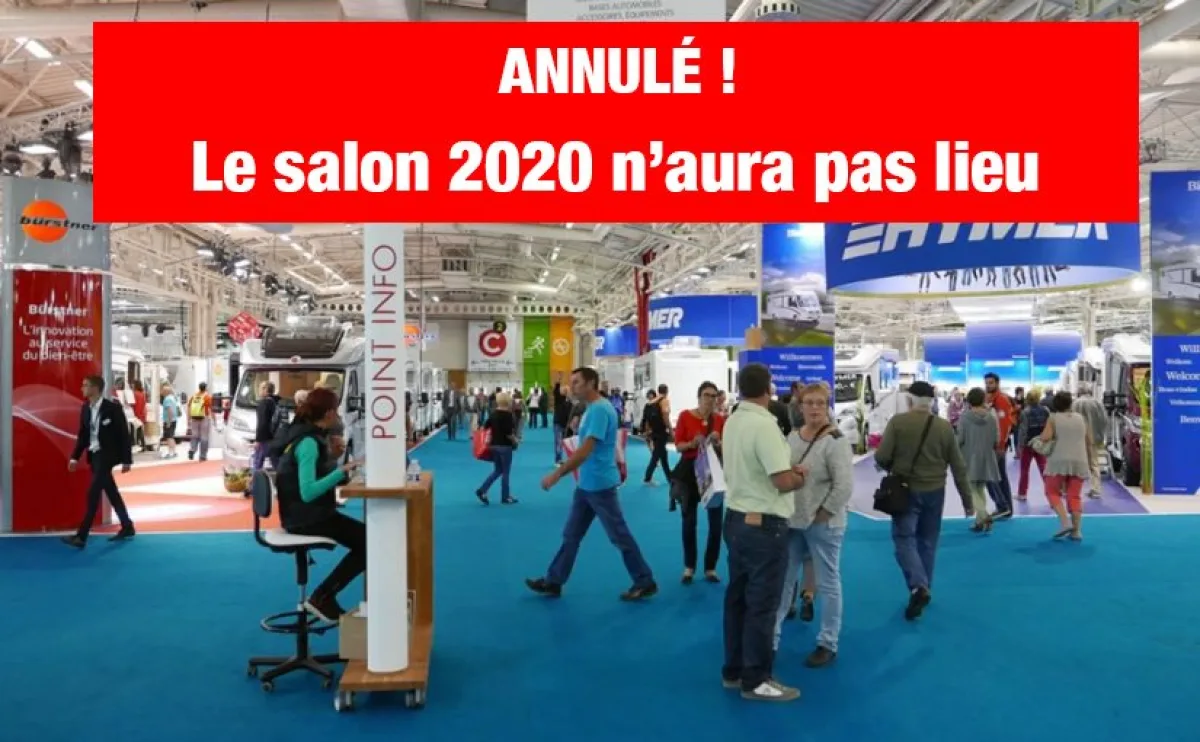 Le Salon des véhicules de loisirs de Paris Le Bourget est annulé