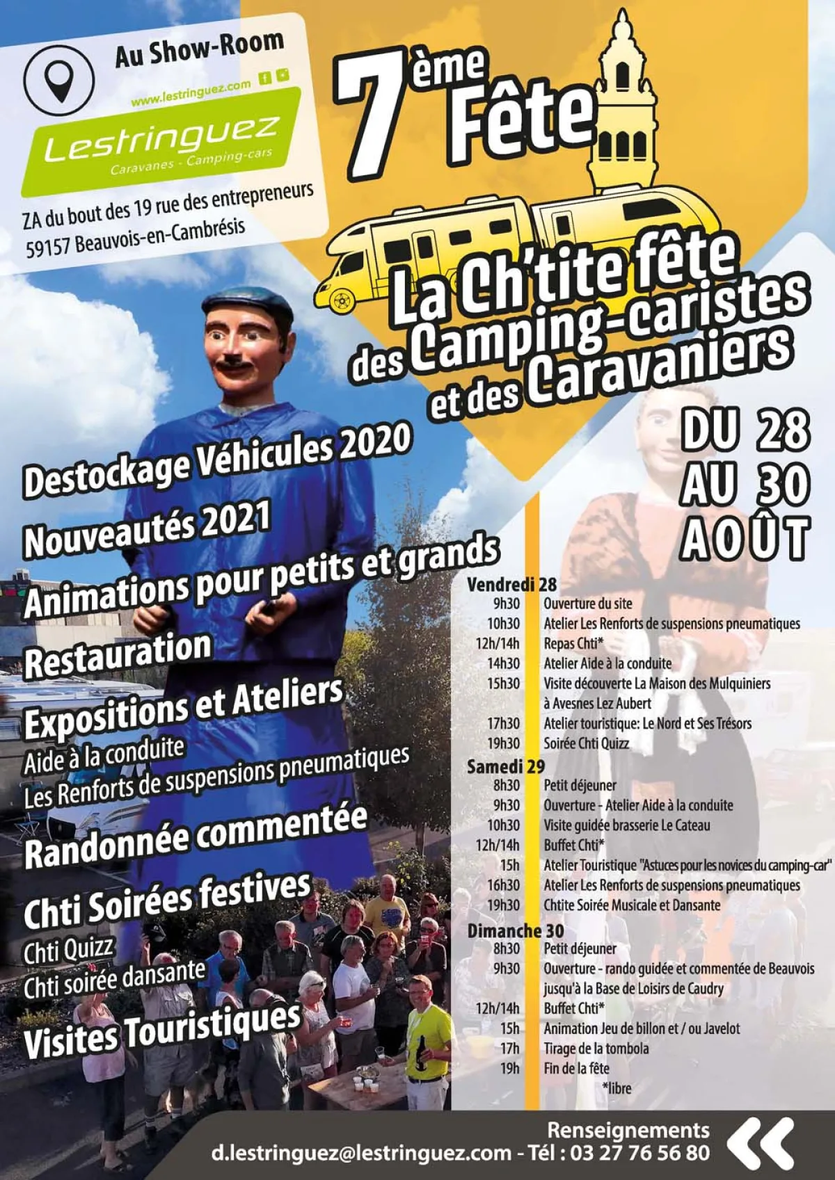 7e fête des camping-caristes dans le nord !