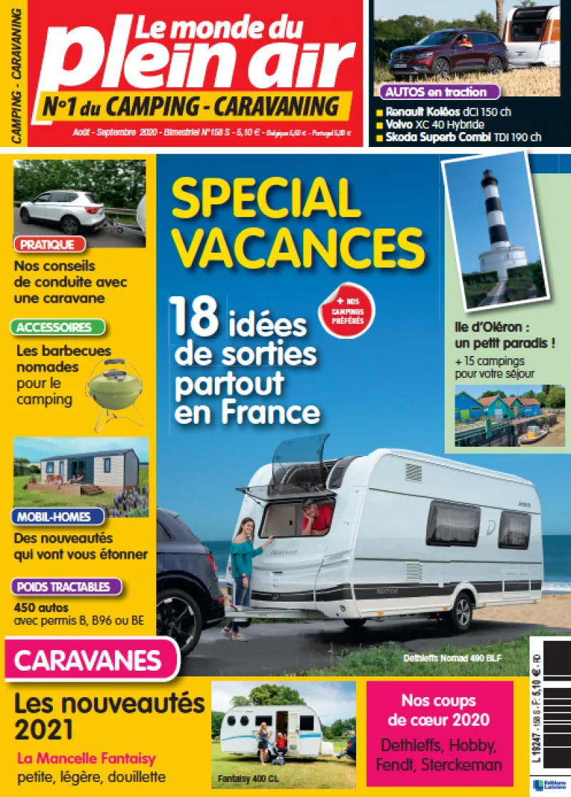 Le Monde du Plein Air sera disponible en kiosque le 31 juillet