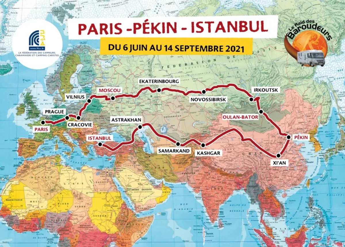 Le Paris-Pékin-Istanbul reporté en 2021