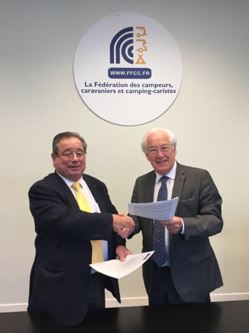 SIGNATURE DU PARTENARIAT ENTRE LA FFCC ET L'ACA