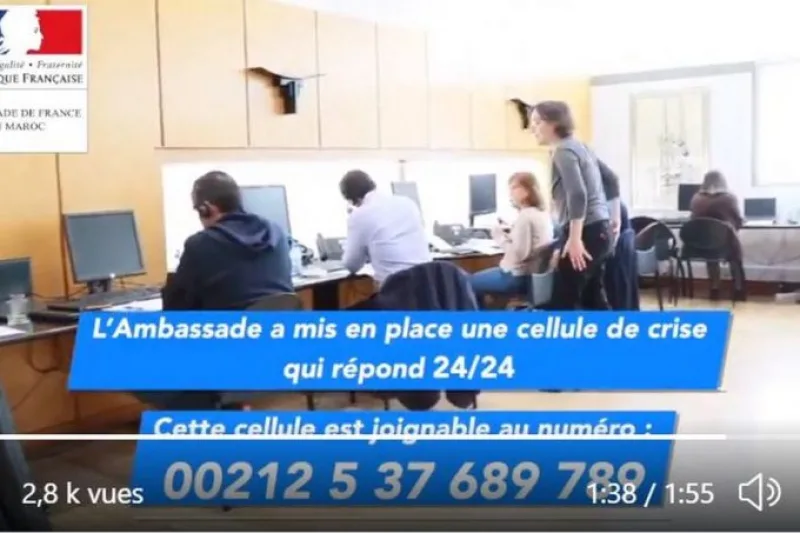 Camping-caristes Français bloqués au Maroc