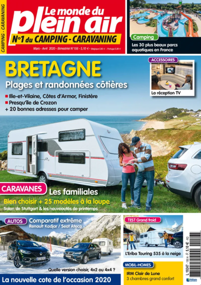 Le monde du Plein Air n°156 parait le 13 mars