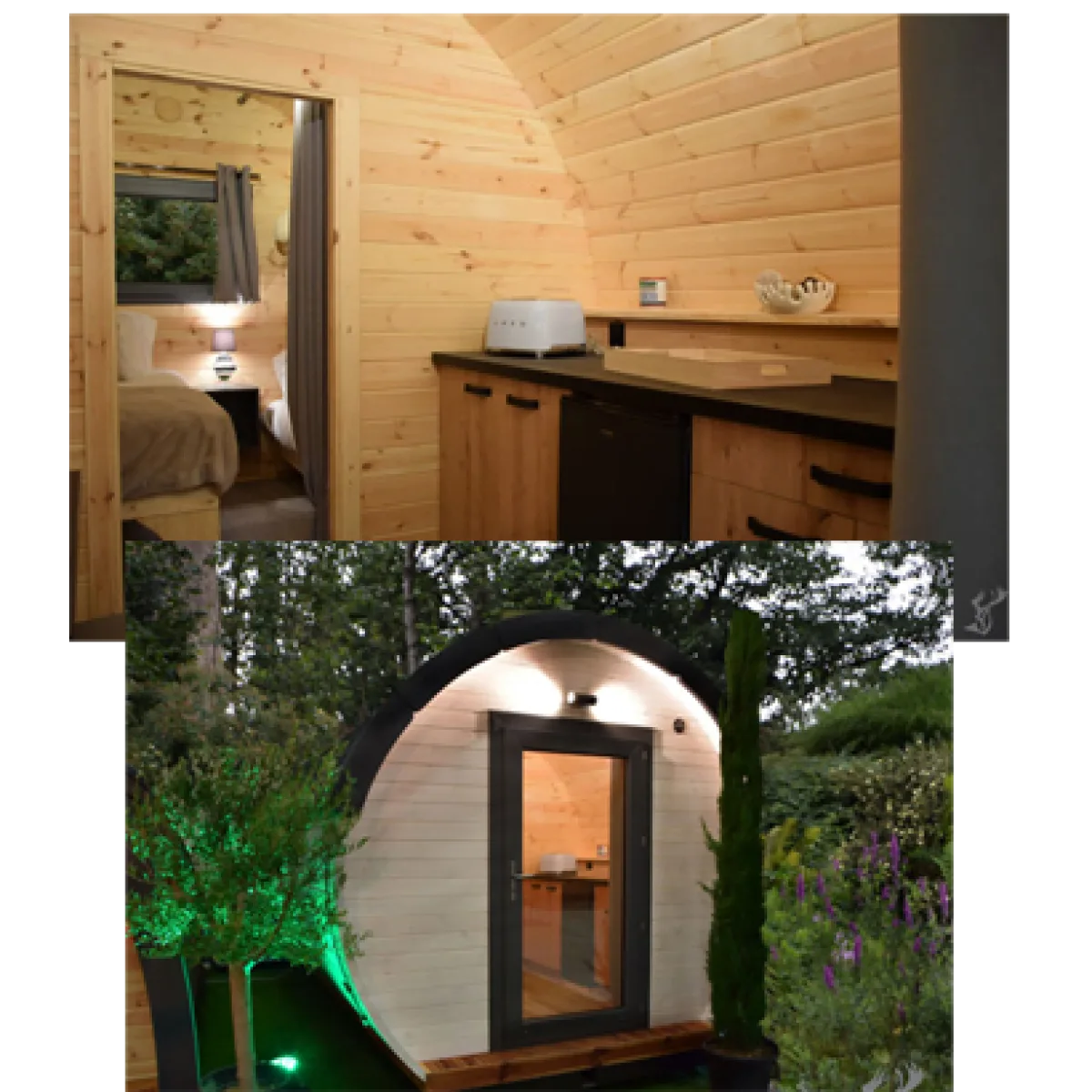 Nos 2 campings et leurs offres d'hébergements insolites !