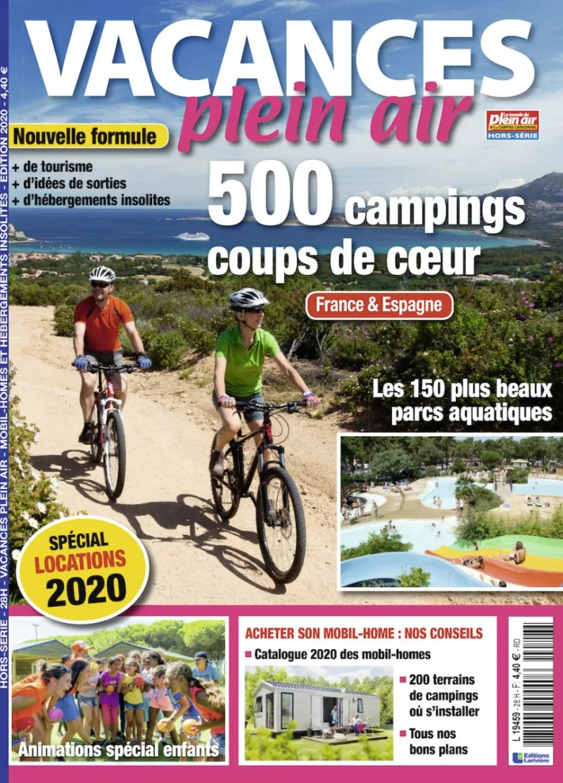 Vacances plein air est en kiosque