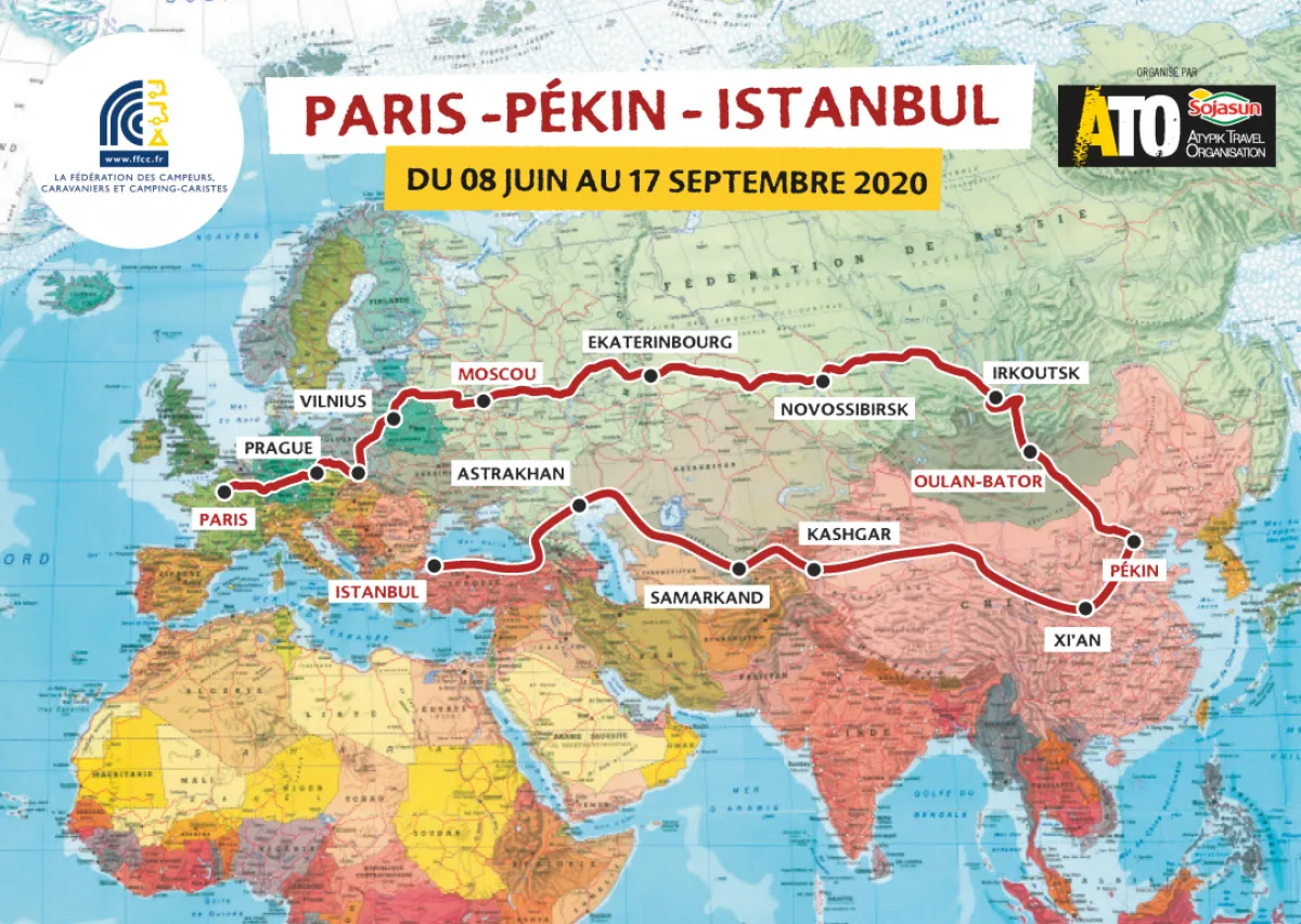Paris Pékin Istanbul 2020 : Un effectif au complet !